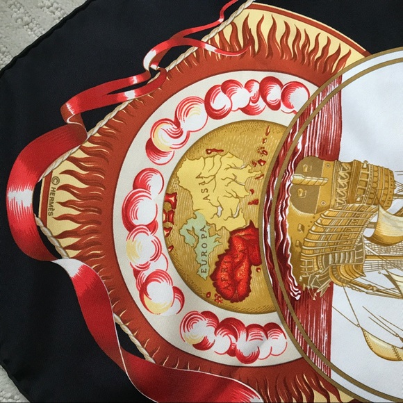 Vintage Hermes Scarf - Picture 7 of 8